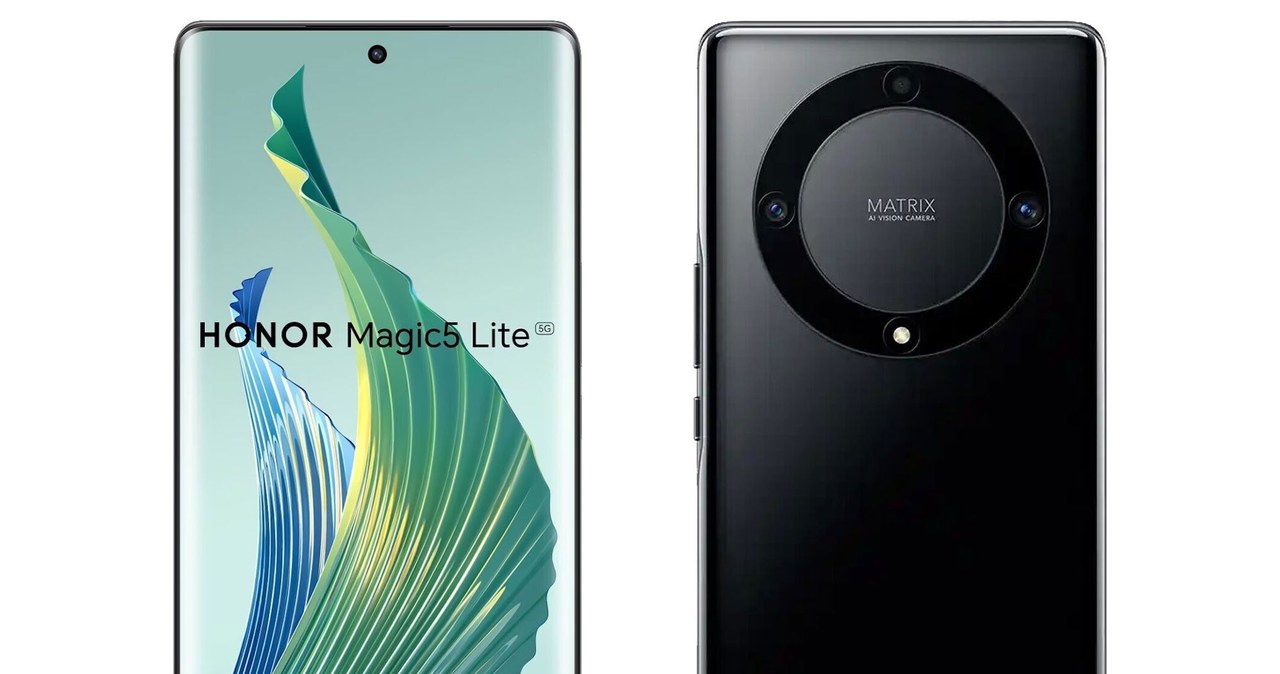 Honor Magic5 Lite 5G /materiały prasowe