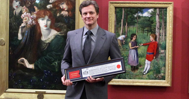 Honorowy mieszkaniec Londynu, Colin Firth / fot. Tim Whitby /Getty Images/Flash Press Media