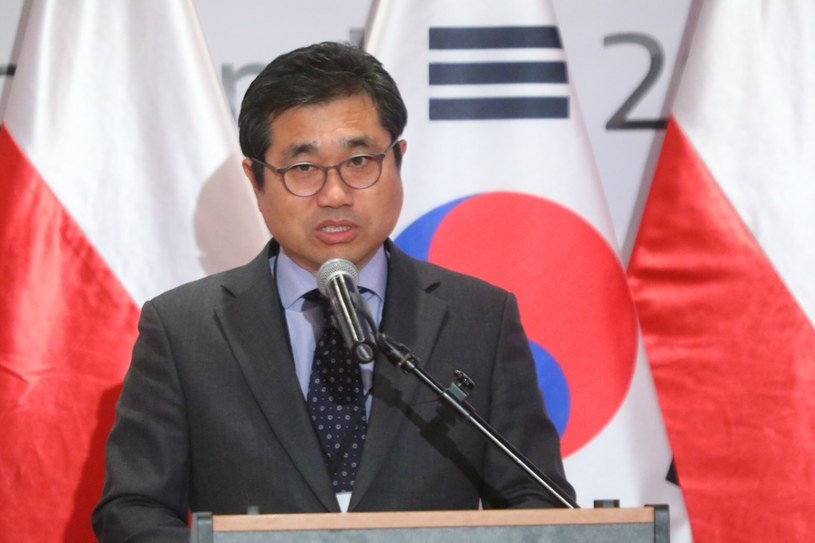 Hoonmin Lim, ambasador Korei Południowej w Polsce /Adam Burakowski /Reporter