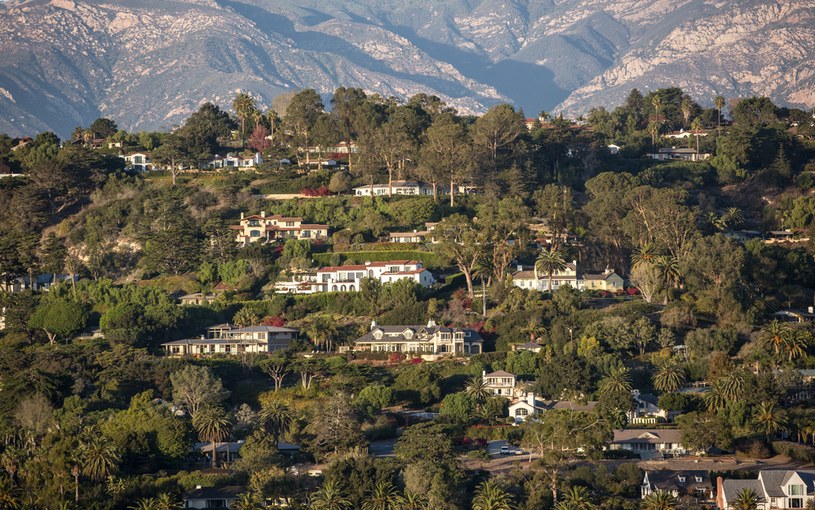 Hope Ranch to najbogatsza dzielnica Santa Barbara /George Rose /Getty Images