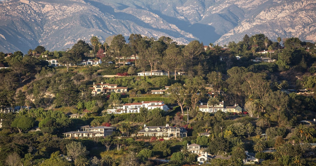 Hope Ranch to najbogatsza dzielnica Santa Barbara /George Rose /Getty Images