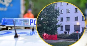 Horror w Warszawie. Wyskoczył z okna, w mieszkaniu były zwłoki