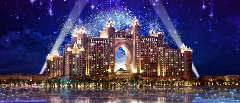 Hotel Atlantis Palm - promocyjne zdjęcie z imprezy noworocznej /materiały prasowe