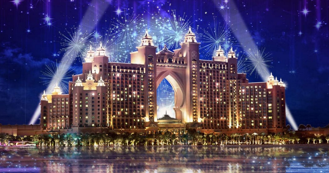 Hotel Atlantis Palm - promocyjne zdjęcie z imprezy noworocznej /materiały prasowe