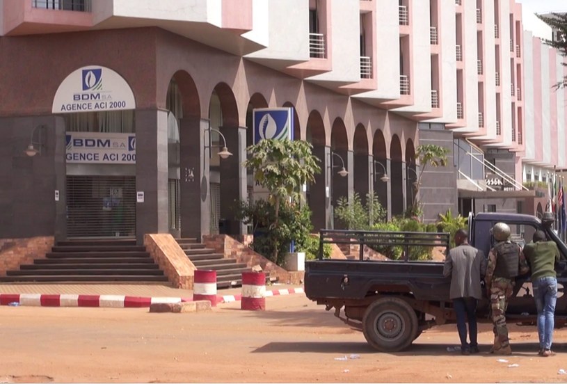 Hotel Bamako /PAP/EPA