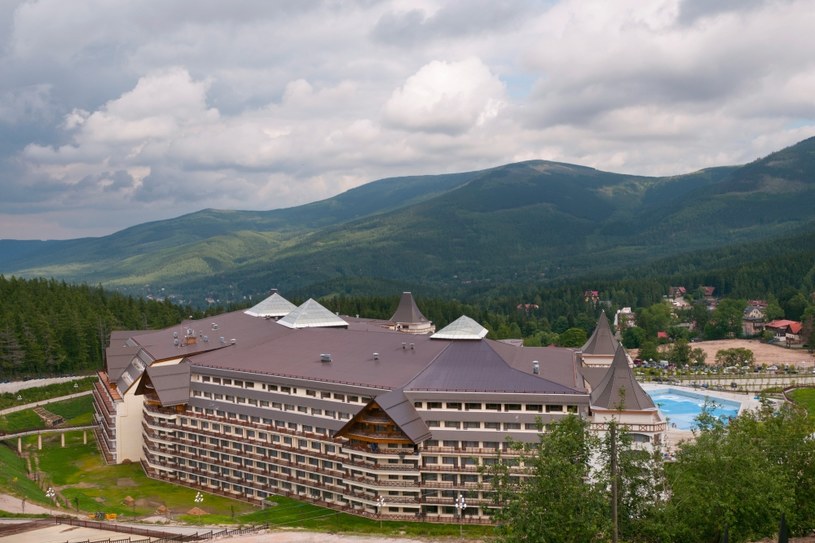 Hotel Gołębiewskiego w Karpaczu /Radek Jaworski /Agencja FORUM