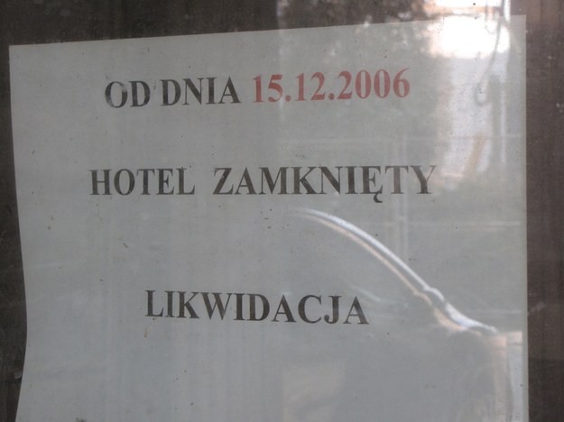 Hotel jest nieczynny od 9 lat /Marcin Buczek /RMF FM