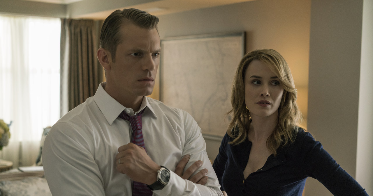 "House of Cards": Joel Kinnaman, Dominique McElligott /David Giesbrecht/Netflix /materiały prasowe