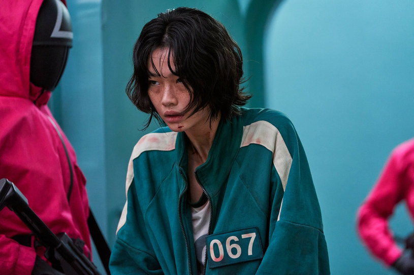 Hoyeon Jung w serialu "Squid Game" /Netflix /materiały prasowe