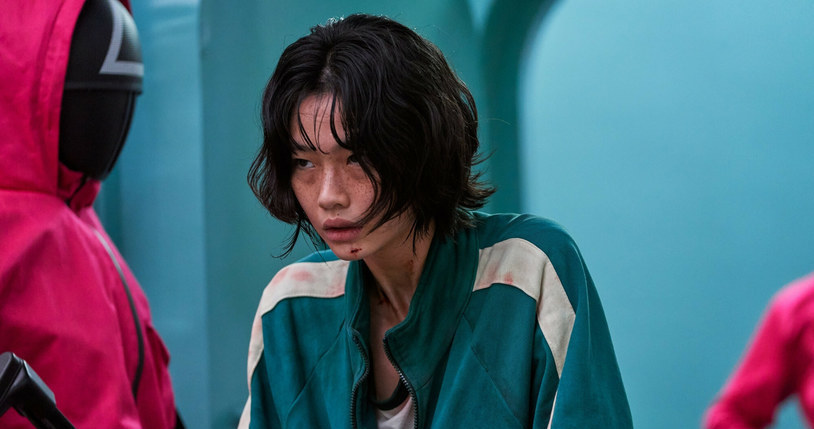 Hoyeon Jung w serialu "Squid Game" /Netflix /materiały prasowe