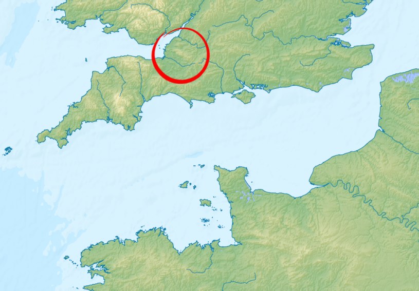 Hrabstwo Somerset znajduje się w południowej części Wysp Brytyjskich, gdzie prawie 2 tys. lat temu żyli m. in. Rzymianie /domena publiczna