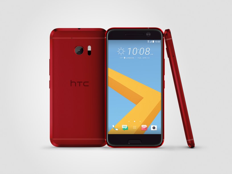 HTC 10 Camellia Red /materiały prasowe
