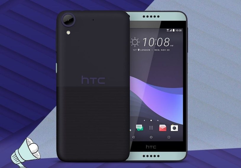 HTC Desire 650 z przodu wygląda jak model 620 /materiały prasowe