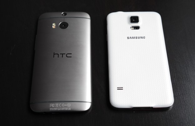 HTC One M8 i Samsung Galaxy S5 /INTERIA.PL
