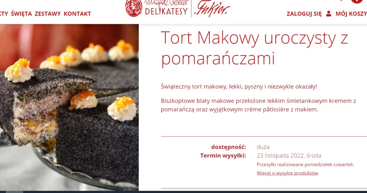 https://delikatesy.ufukiera.pl/tort-makowy,206 /materiał zewnętrzny