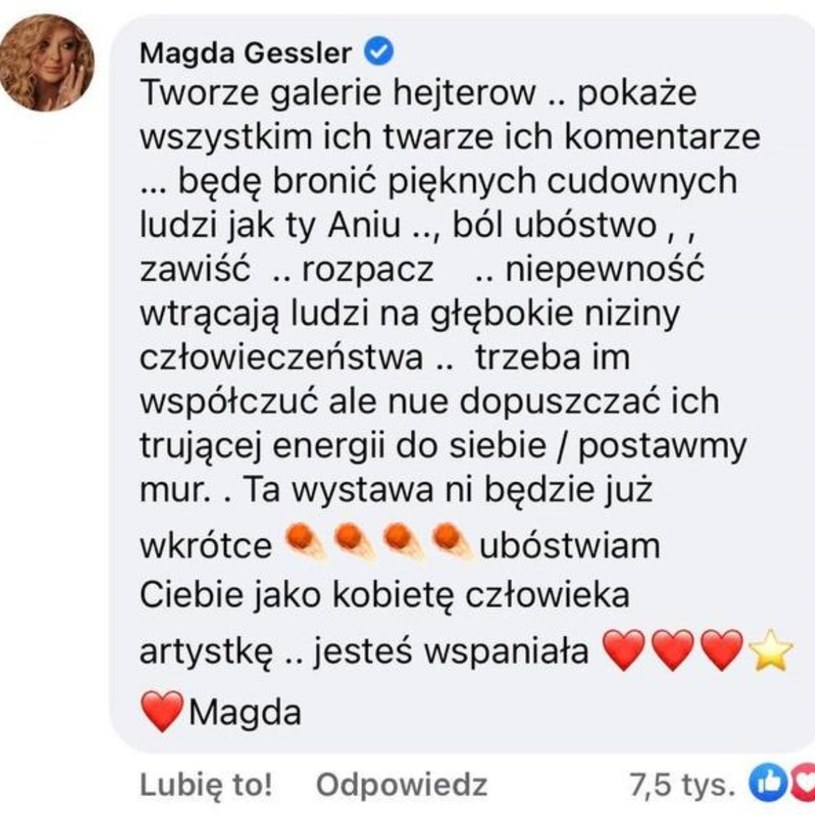 https://www.facebook.com/magda.gessler.75/ /Facebook