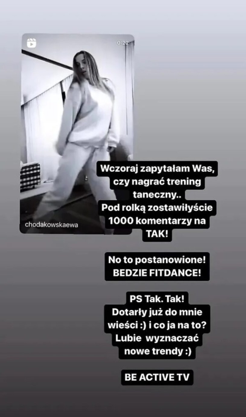 https://www.instagram.com/chodakowskaewa/?hl=pl /Instagram