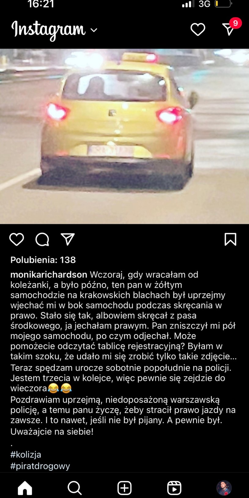 https://www.instagram.com/monikarichardson/?hl=pl /Instagram
