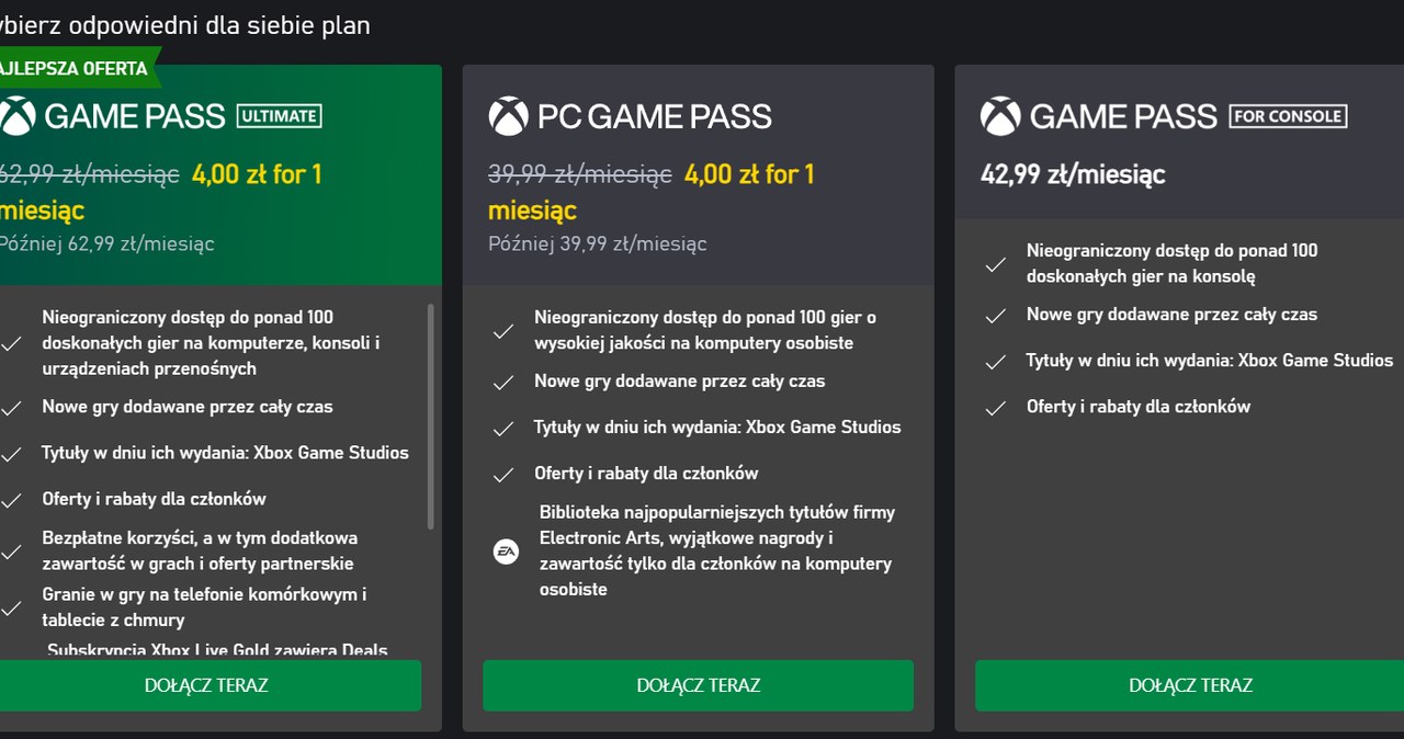 https://www.xbox.com/pl-PL/games/store/xbox-game-pass-ultimate-ultimate-1-miesiac/CFQ7TTC0KHS0/0007 /materiały prasowe