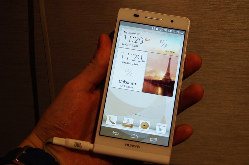 Huawei Ascend P6 - najsmuklejszy smartfon świata /INTERIA.PL