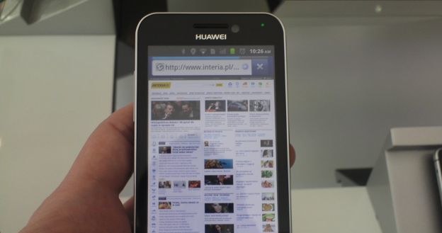 Huawei Honor - jednordzeniowy procesor 1,4 GHz i 4-calowy ekran o rozdzielczości 854 x 480 pikseli /INTERIA.PL