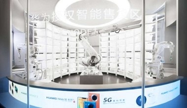 Huawei otworzył pierwszy na świecie sklep obsługiwany tylko przez roboty
