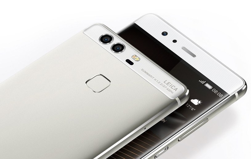 Huawei P9 ma podwójny aparat sygnowany logiem Leica /materiały prasowe