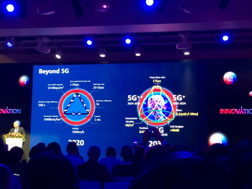 Huawei posiada ambitne plany dotyczące rozwoju 5G /INTERIA.PL
