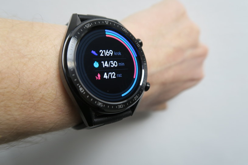 Huawei Watch GT - podstawowe zebrane informacje o naszych aktywnościach /INTERIA.PL
