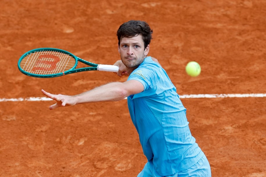 Hubert Hurkacz awansował do 1/8 finału turnieju ATP Masters 1000 w Monte Carlo /SEBASTIEN NOGIER  /PAP/EPA