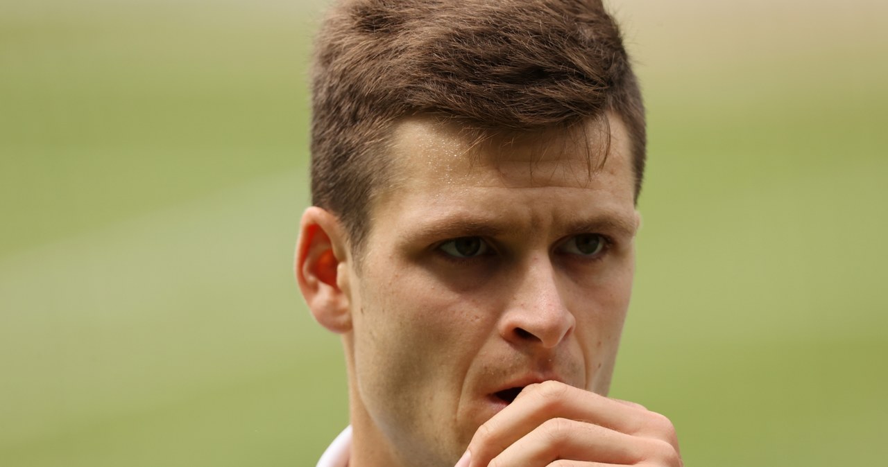 Hubert Hurkacz na Wimbledonie /Clive Brunskill /Getty Images