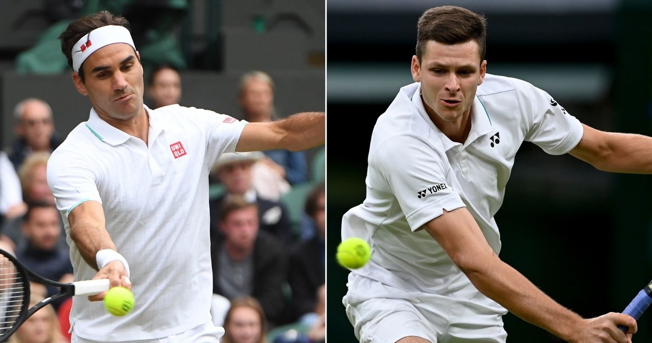 Hubert Hurkacz – Roger Federer. Polak walczy z legendą o półfinał Wimbledonu [NA ŻYWO] 