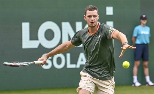 Hubert Hurkacz w ćwierćfinale turnieju w Halle