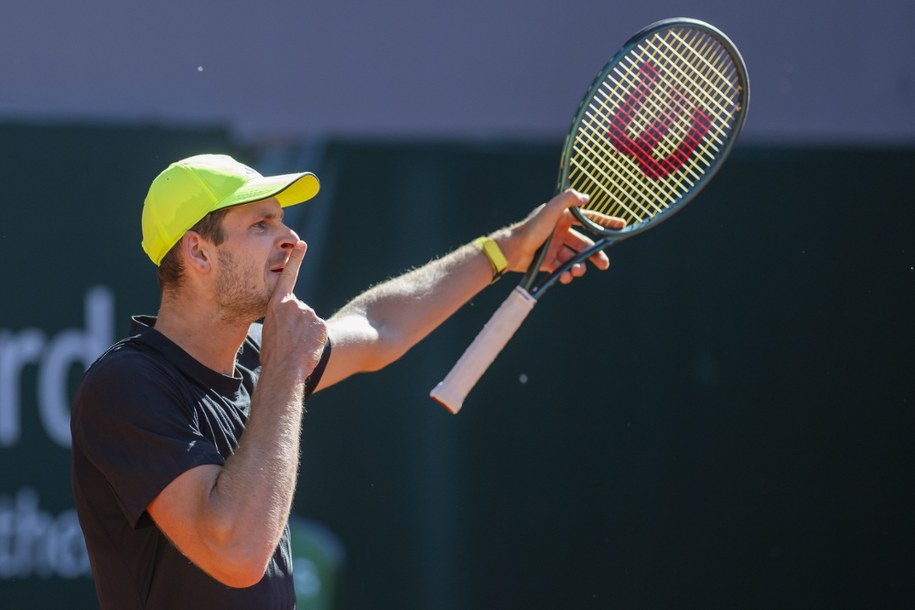 Hubert Hurkacz zmierzy się z młodym Brazylijczykiem /MARTIAL TREZZINI /PAP