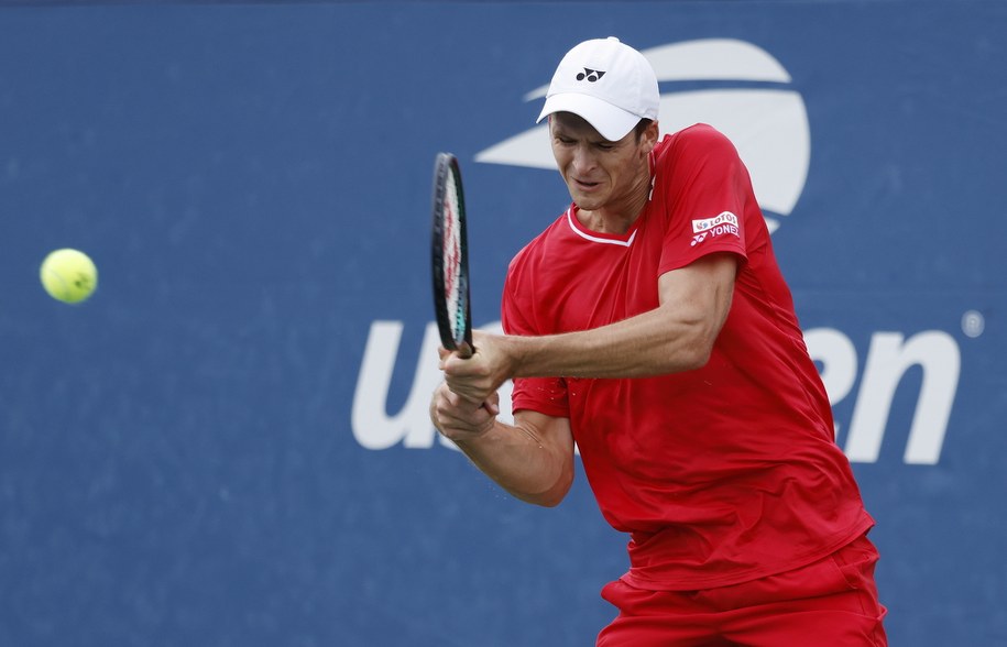 Hubert Hurkacz /JASON SZENES    /PAP/EPA