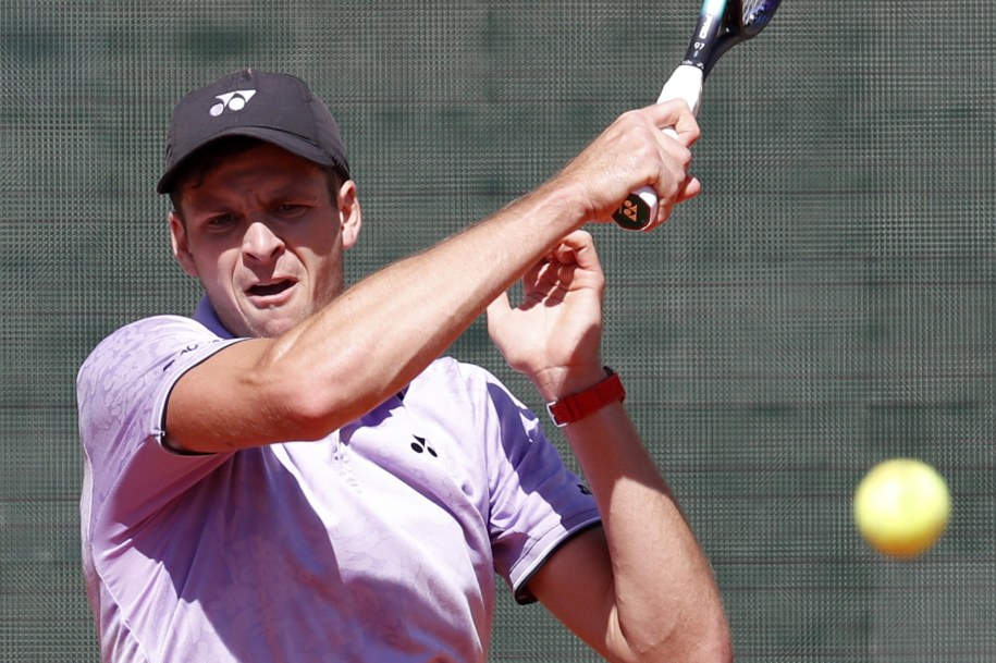 Hubert Hurkacz /Sebastian Nogier /PAP/EPA