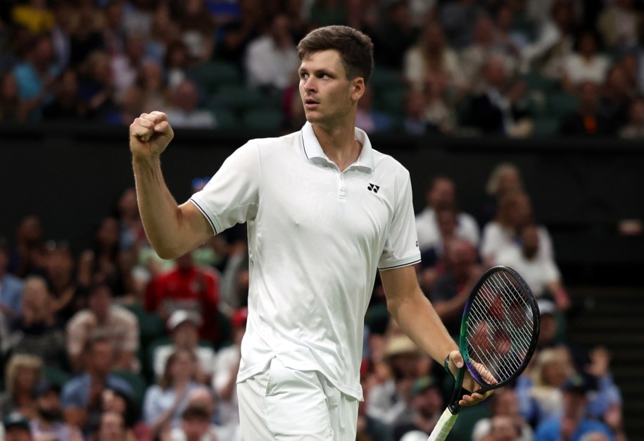 Hubert Hurkacz /Isabel Infantes /PAP/EPA