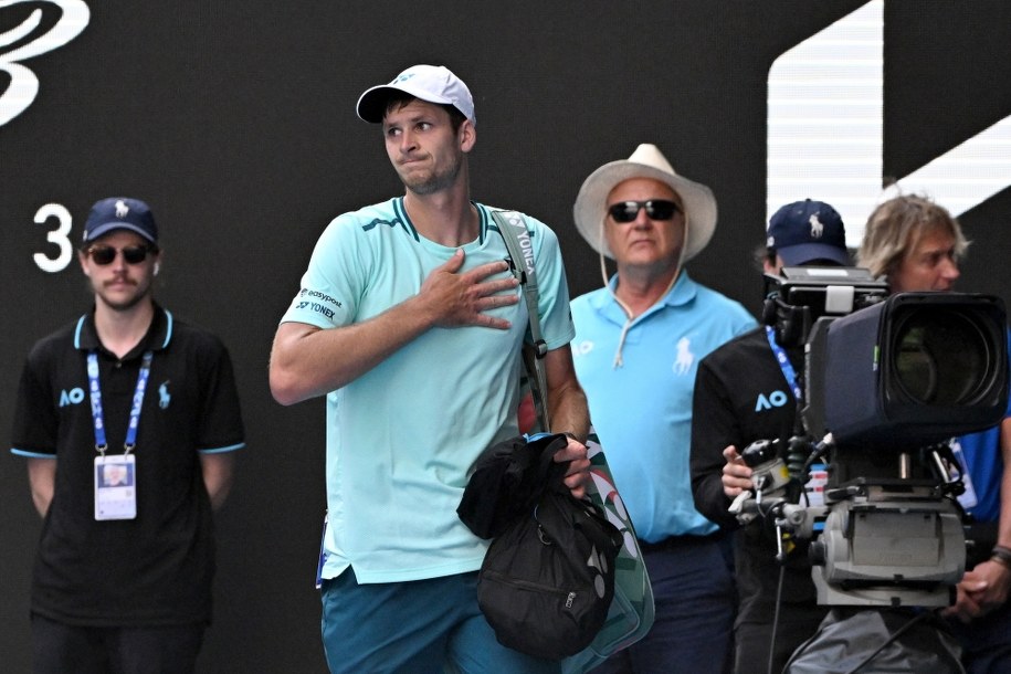 Hubert Hurkacz /JAMES ROSS /PAP/EPA