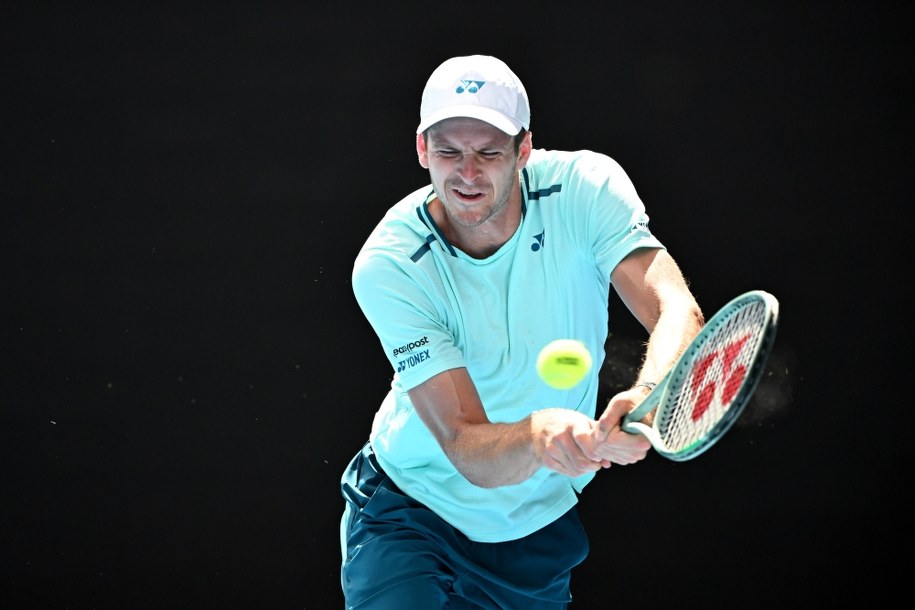 Hubert Hurkacz /JAMES ROSS /PAP/EPA