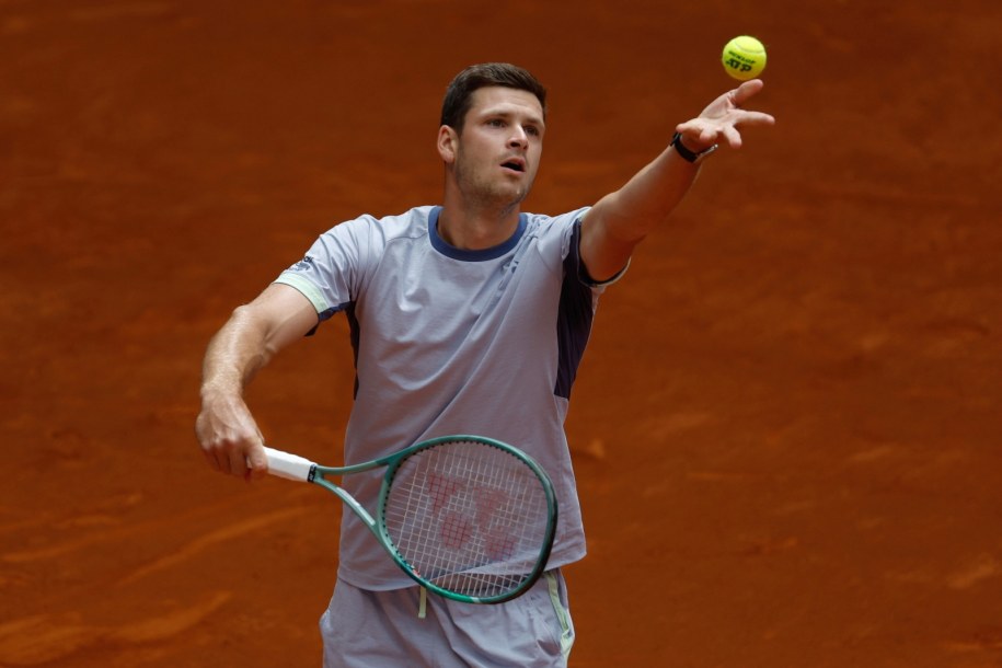 Hubert Hurkacz /JUANJO MARTIN /PAP/EPA