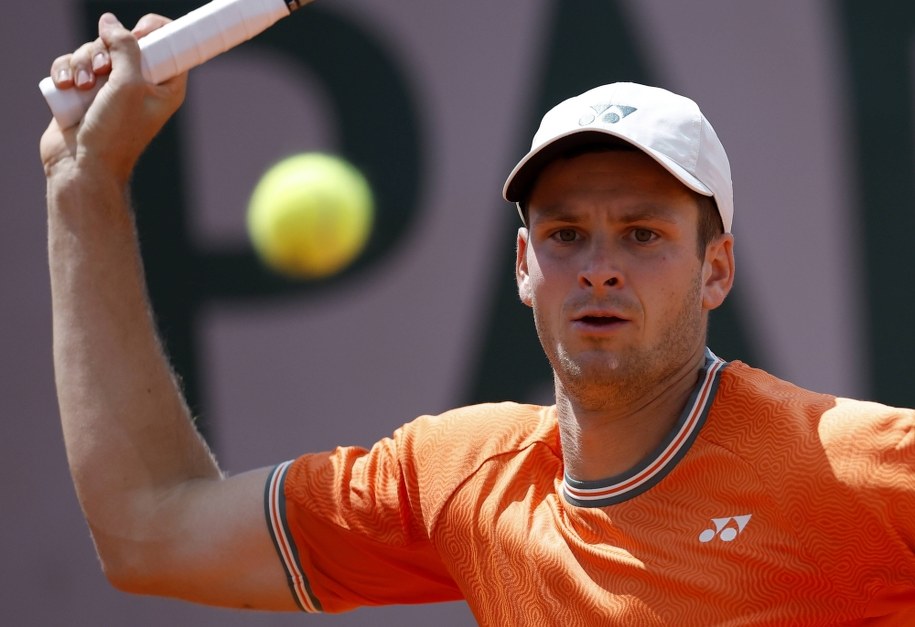 Hubert Hurkacz /YOAN VALAT  /PAP/EPA