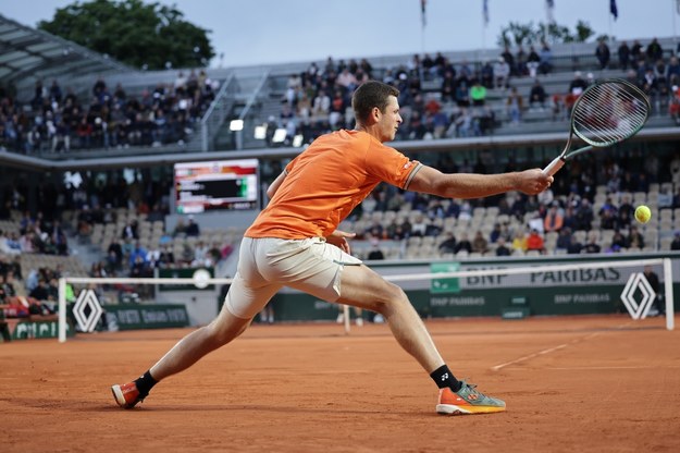 Hubert Hurkacz /CHRISTOPHE PETIT TESSON /PAP/EPA