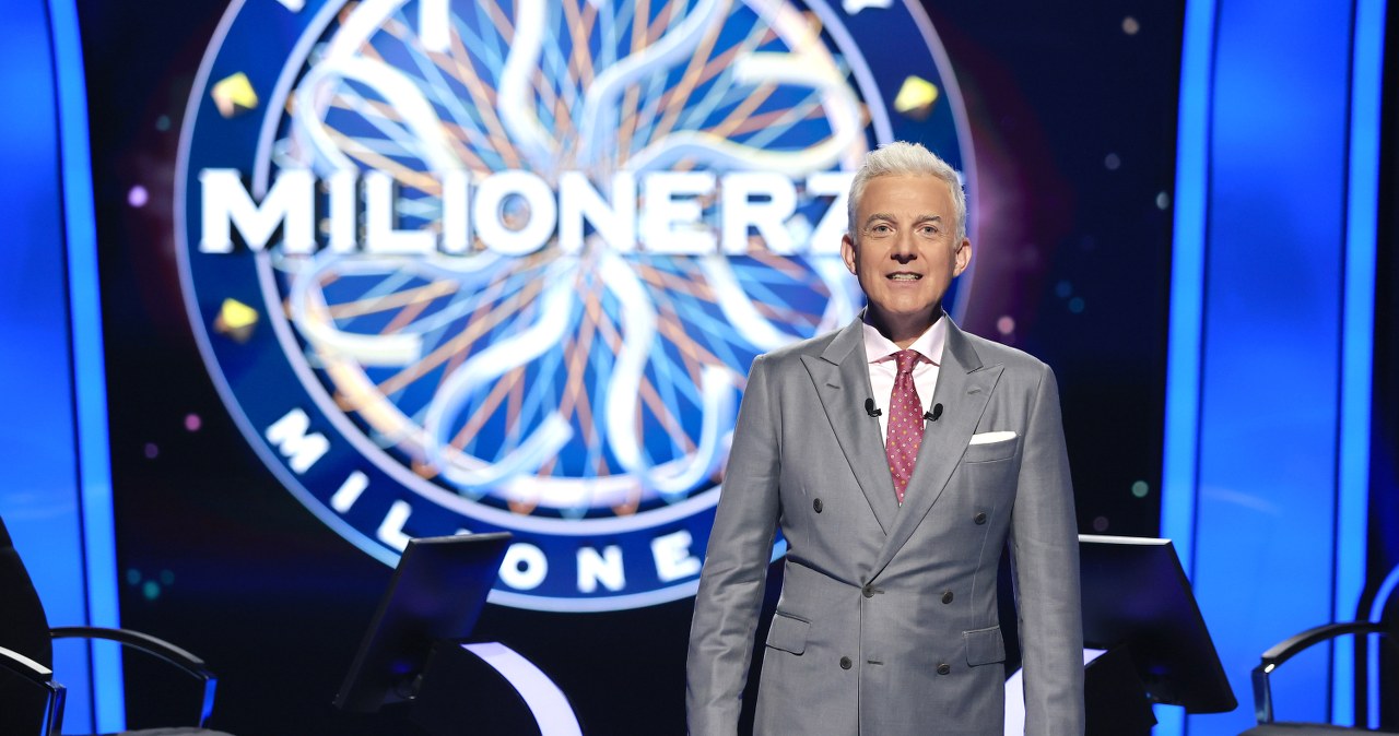 Hubert Urbański prowadzi program "Milionerzy" od początku jego emisji w Polsce /Gałązka /AKPA