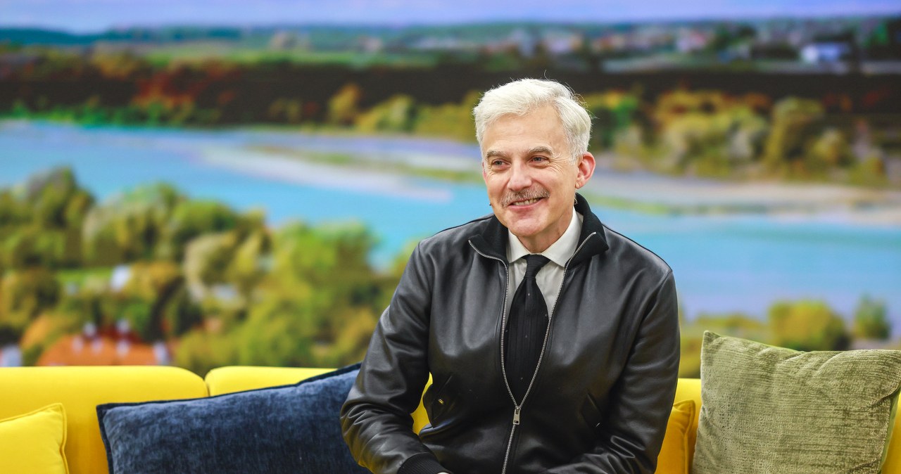 Hubert Urbański w "halo tu polsat" /Gałązka /AKPA