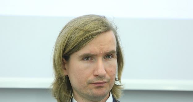 Hubert Wojciechowski, dyrektor biura marketingu i PR Lotniska Chopina. Fot. Stanislaw Kowalczuk /Agencja SE/East News