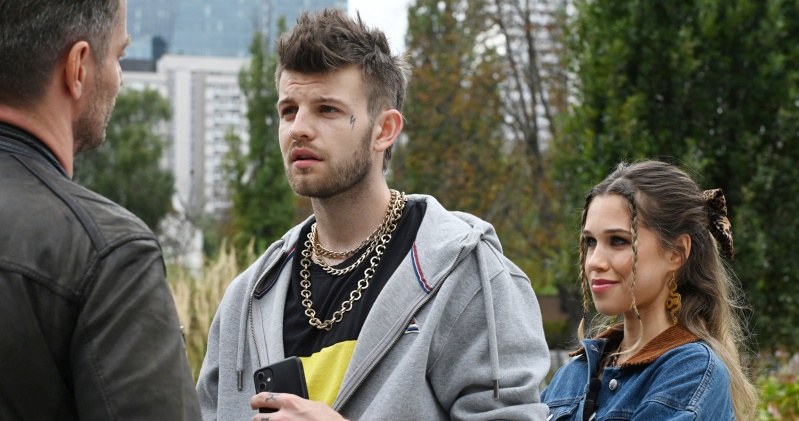 Hubert Woliński i Maria Jeleniewska w "Komisarzu Aleksie" /Źródło: AIM