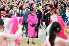Huczne obchody jubileuszu królowej Elżbiety II