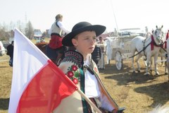 Huczne (oficjalne) powitanie Kamila Stocha w Zębie