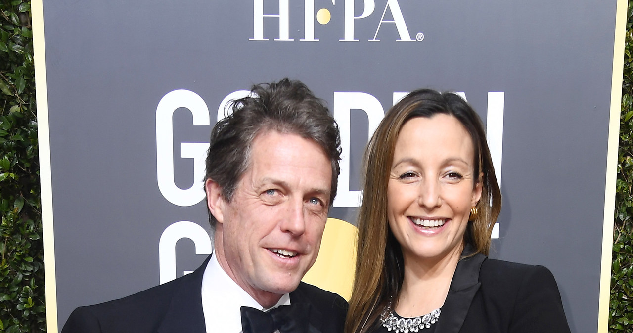 Hugh Grant i Anna Eberstein /Frazer Harisson /Getty Images