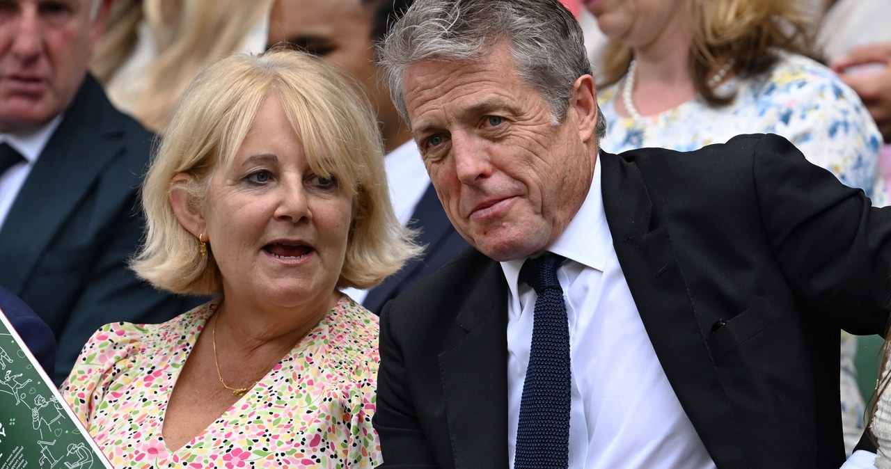 Hugh Grant na Wimbledonie 2025 /Visionhaus /Getty Images